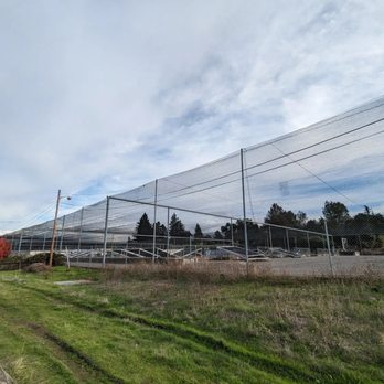 Nimbus Fish Hatchery - The net and fence protected fish tanks. - Aquariums Near Me - Gold River, California