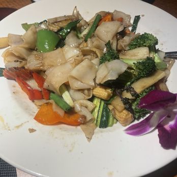 No. 1 Thai Fusion - Drunken noodles - veggies only - Thai Near Me - Bountiful, Utah No. 1 Thai Fusion - Drunken noodles - veggies only - Thai Near Me - Bountiful, Utah