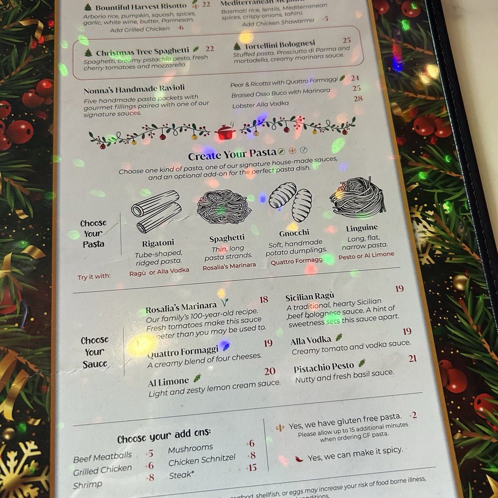 Rosalia's Kitchen - Menu - Italian Near Me - Miramar, Florida Rosalia's Kitchen - Menu - Italian Near Me - Miramar, Florida