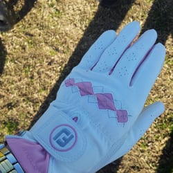 Tevere Golf - Oggi sfoggio il mio nuovo guantino :-)