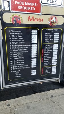 Menu photo 2 502 Teppanyaki On Wheels Los Angeles, CA Menu photo 2 502 Teppanyaki On Wheels Los Angeles, CA