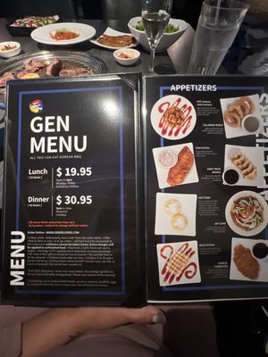 Menu photo 4 Gen Korean BBQ House Houston, TX Menu photo 4 Gen Korean BBQ House Houston, TX