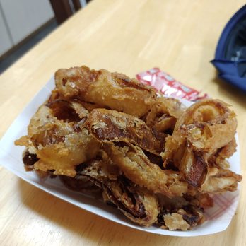 Charcoaler Drive-In - Way Over cooked and dried out onion rings. - Burgers Near Me - El Paso, Texas Charcoaler Drive-In - Way Over cooked and dried out onion rings. - Burgers Near Me - El Paso, Texas