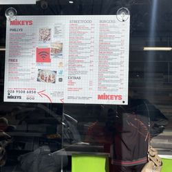 Mikey's Deli - The menu caught our eyes and made us hungry.