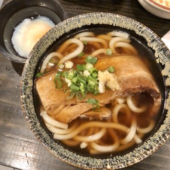 Ishin Udon - Kakuni Undo w/ Onsen Tamago - Japanese Near Me - Houston, Texas