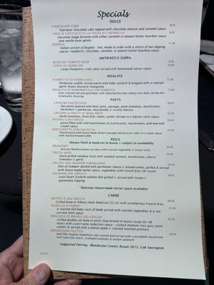 Menu photo 3 Ristorante Carpaccio Menlo Park, CA Menu photo 3 Ristorante Carpaccio Menlo Park, CA