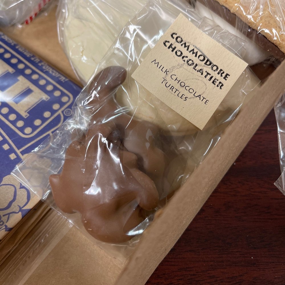 Thank you for the wonderful treats in our Harvest festival sweet box from Garnet Medical Center!