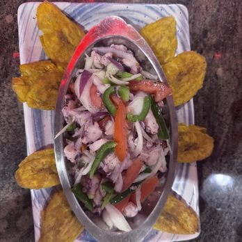 Punta Cana Restaurant - Pulpo Salad - Dominican Near Me - Pembroke Pines, Florida Punta Cana Restaurant - Pulpo Salad - Dominican Near Me - Pembroke Pines, Florida