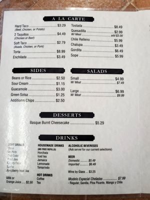 Menu photo 2 Los Jarritos Restaurants Pomona, CA Menu photo 2 Los Jarritos Restaurants Pomona, CA