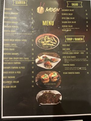 Menu photo 5 Moon Sushi Bar Los Angeles, CA Menu photo 5 Moon Sushi Bar Los Angeles, CA