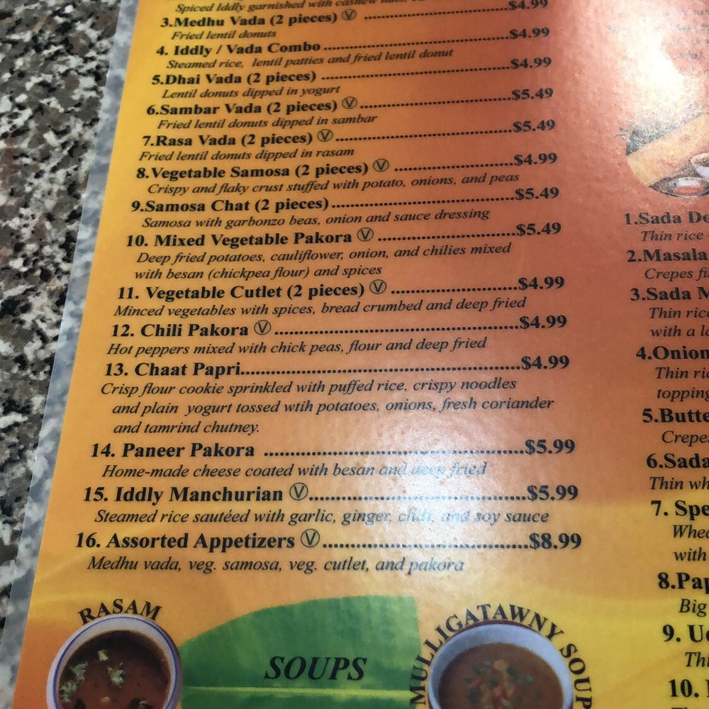 Udupi Indian Vegetarian & Vegan Cuisine - Indian Near Me - Tempe, Arizona Udupi Indian Vegetarian & Vegan Cuisine - Indian Near Me - Tempe, Arizona