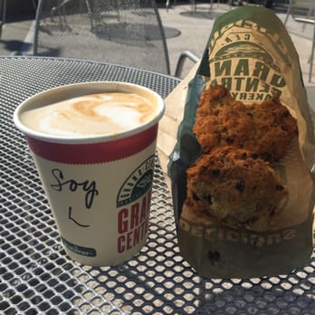 Grand Central Bakery - Nice outdoor seating. Soy latte and Irish Soda bread. Interesting taste if you've never had it - Bakeries Near Me - Seattle, Washington
