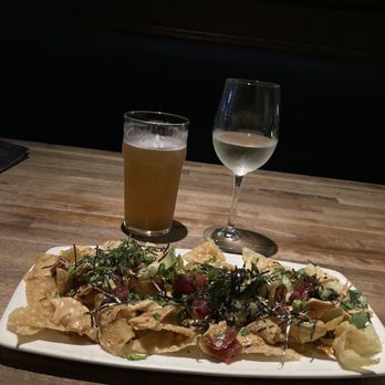 Yard House - Tuna Poke Nachos - New American Near Me - Sarasota, Florida Yard House - Tuna Poke Nachos - New American Near Me - Sarasota, Florida
