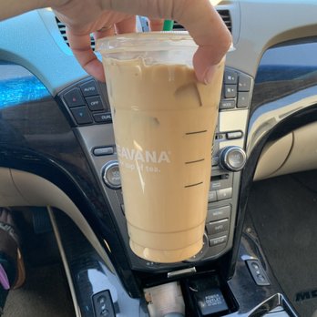 Starbucks - "A TINY bit of cream" in my iced coffee. What a waste of $4. It doesn't even taste like coffee. - Coffee & Tea Near Me - Glendale, California