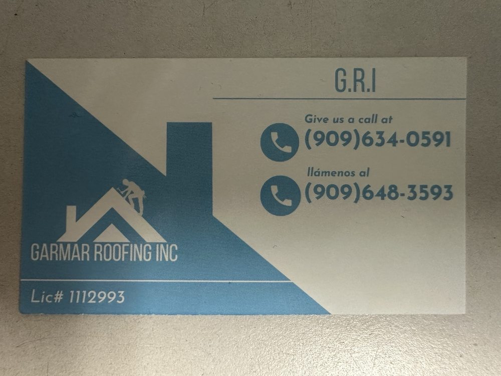 Slide of Garmar Roofing