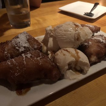 Salty Sow - Banana foster beignets - American Near Me - Austin, Texas Salty Sow - Banana foster beignets - American Near Me - Austin, Texas