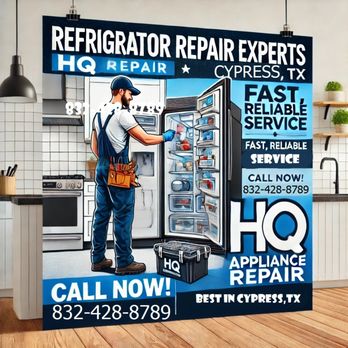 HQ Appliance Repair - HQ Appliance Repair: Your Trusted Refrigerator Repair Experts in Cypress, TX! https://posts.gle/9JKAg6 - Appliances & Repair Near Me - Houston, Texas HQ Appliance Repair - HQ Appliance Repair: Your Trusted Refrigerator Repair Experts in Cypress, TX! https://posts.gle/9JKAg6 - Appliances & Repair Near Me - Houston, Texas