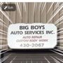 Big boys auto service