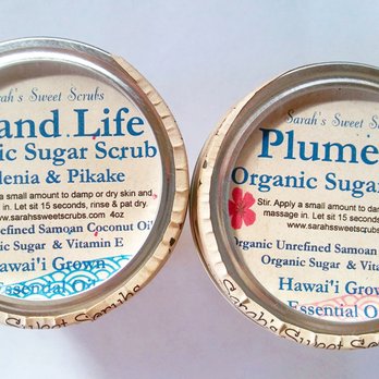 Sarah's Sweet Scrubs - SUPER EXCLUSIVE SAMOAN COCONUT OIL SCRUBS! - Cosmetics & Beauty Supply Near Me - Kapaa, Hawaii Sarah's Sweet Scrubs - SUPER EXCLUSIVE SAMOAN COCONUT OIL SCRUBS! - Cosmetics & Beauty Supply Near Me - Kapaa, Hawaii