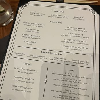 Komodo Miami - Menu - Asian Fusion Near Me - Miami, Florida Komodo Miami - Menu - Asian Fusion Near Me - Miami, Florida