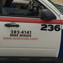 Luxor Cabs - Cab 236 has a foul mouth and bad attitude...Avoid!