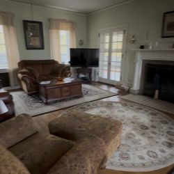 Stony Point Bed & Breakfast - Cozy living room, wood burning fireplace