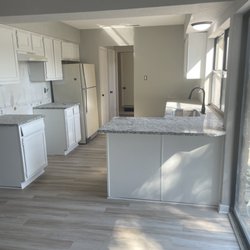 MK Remodeling - Painted cabinets and countertops