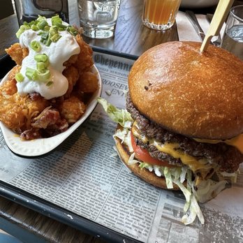 Roosevelts - My burger and loaded tots - American Near Me - Jackson, Wyoming Roosevelts - My burger and loaded tots - American Near Me - Jackson, Wyoming