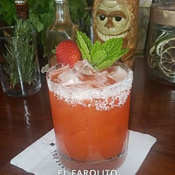 El Gallo Negro - An example of one of the seasonal margaritas. Strawberry mint!! - Mexican Near Me - Windsor, California El Gallo Negro - An example of one of the seasonal margaritas. Strawberry mint!! - Mexican Near Me - Windsor, California