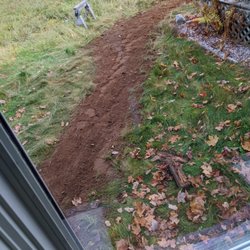 U P Propane - Pretty neat after all was done and tamped down