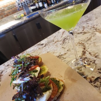 Tomatina - Bruschetta ft. Basil Lime Martini - Italian Near Me - San Jose, California Tomatina - Bruschetta ft. Basil Lime Martini - Italian Near Me - San Jose, California