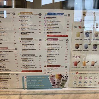 Mr Sun Tea - Menu - Bubble Tea Near Me - Mountain View, California