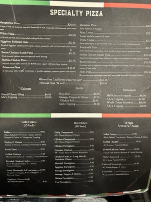 Menu photo 1 Bruno's Pizza & Restaurant Clifton, NJ