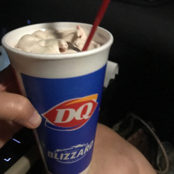 Dairy Queen - Banana Split Blizzard - Fast Food Near Me - Boerne, Texas