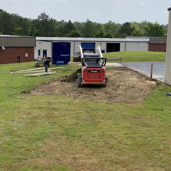 RG Stonemind - 1100 ft.² of dirt being excavated. - Stonemasons Near Me - Charlotte, North Carolina