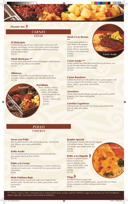 Menu photo 5 Casa Real Madison Heights, MI
