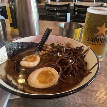 Monsta Ramen - Black garlic ramen, there's extra toppings - Japanese Curry Near Me - San Diego, California Monsta Ramen - Black garlic ramen, there's extra toppings - Japanese Curry Near Me - San Diego, California