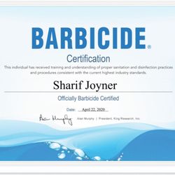 Mr J's Barber Shop - With regard to COVID-19 we will protect our guest health and safty. Infection control is top priority.