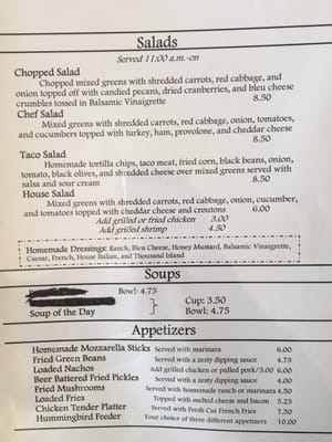 The Hummingbird Cafe by null