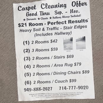 Pet Techs - Sep-Nov 2022 Special - Carpet Cleaning Near Me - Anaheim, California