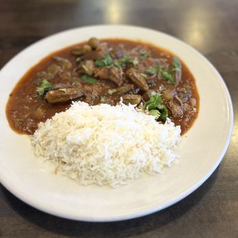 Zena's Lebanese Cuisine - Okra Stew - Mediterranean Near Me - Orange, California Zena's Lebanese Cuisine - Okra Stew - Mediterranean Near Me - Orange, California