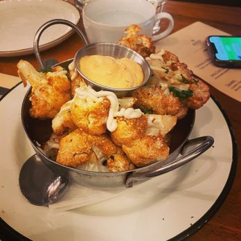 Brava Garden Eatery - Crispy Cauliflower - Wine Bars Near Me - Pleasanton, California