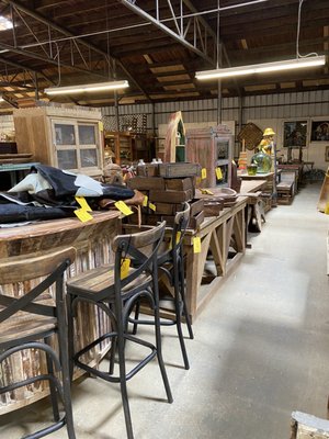 Antique Tobacco Barn by null