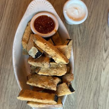 Wheat Penny Oven and Bar - Eggplant Fries - Pizza Near Me - Dayton, Ohio Wheat Penny Oven and Bar - Eggplant Fries - Pizza Near Me - Dayton, Ohio