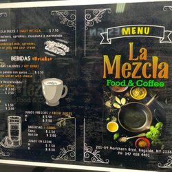 La Mezcla Food & Coffee - Menu