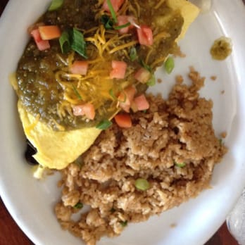 Raul's Striper Cafe - #18 with chicken and green salsa! The fried rice is amazing!!! - Breakfast & Brunch Near Me - Rio vista, California Raul's Striper Cafe - #18 with chicken and green salsa! The fried rice is amazing!!! - Breakfast & Brunch Near Me - Rio vista, California