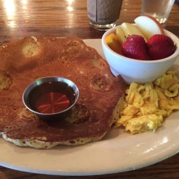 Cafe Berlin - The KPEF with bananas in the pancake... Delicious! - Breakfast & Brunch Near Me - Columbia, Missouri