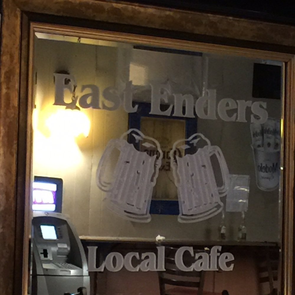 East Enders - the front of a local cafe - Sports Bars Near Me - Waterbury, Connecticut