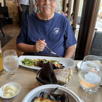 Alberto's On Fifth - Beet salad and mussels. - Italian Near Me - Naples, Florida Alberto's On Fifth - Beet salad and mussels. - Italian Near Me - Naples, Florida