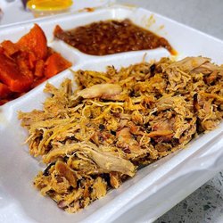 Fat Boyz Barbecue - Close-Up Pulled Pork!